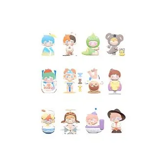 DuDoo Holiday Journal Collection Blind Box Single Mystery Box Целая коробка 12 шт