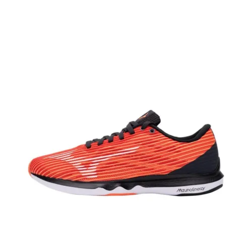 Mizuno Wave Shadow 4 Износостойкий и Легкий Низкий Топ Повседневные Беговые кроссовки Мужские Красные
