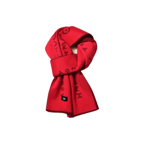 HLA Полиэстер Акриловые Вязаные Шарфы Унисекс