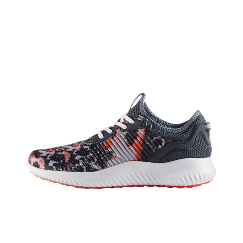 Adidas AlphaBounce Slip-resistant Abrasion-resistant Low Top Casual Running Shoes Women's Black White Adidas AlphaBounce Slip-resistant Abrasion-resistant Низкий Топ Повседневные Беговые Кроссовки Женские Черный Белый