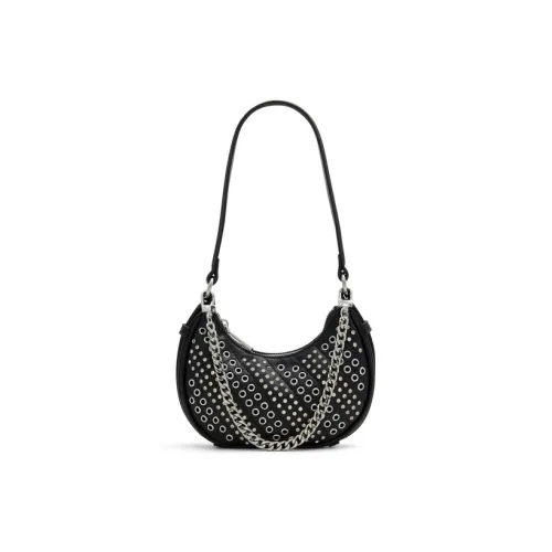 ALDO Искусственная кожа Полумесяц Сумка через плечо Средняя Женская Черная