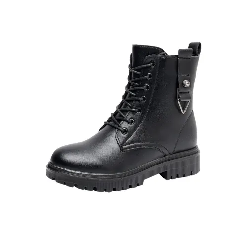 Captain Illy Короткий Мартин Boot Женские Черный