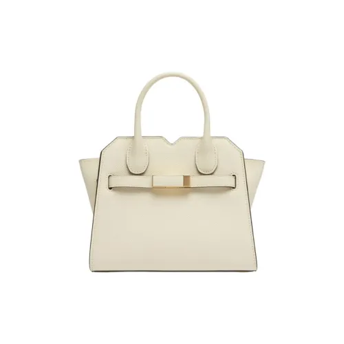 Valextra Soft Телячья кожа Одно плечо Сумка Микро Женская Белая