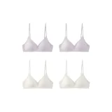 Светло-фиолетовый 2 + белый 2/4 упаковка