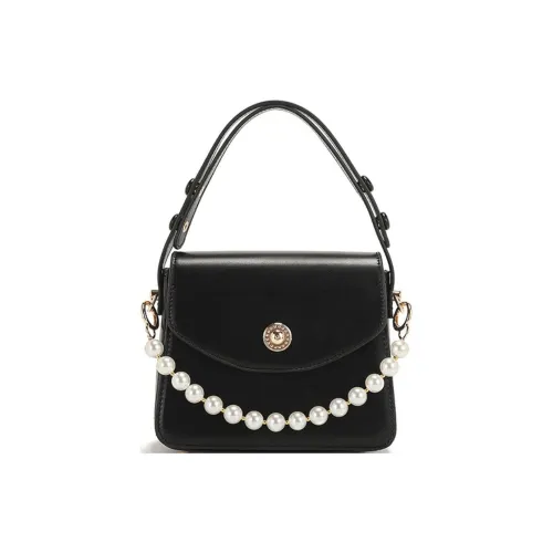 PAYOT Microfiber Synthetic Leather Bag Women's Black PAYOT Микрофибра Синтетическая Кожа Сумка Женская Черная