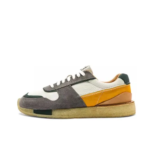 Clarks Originals Low Топ Повседневная обувь Унисекс Серый Бежевый