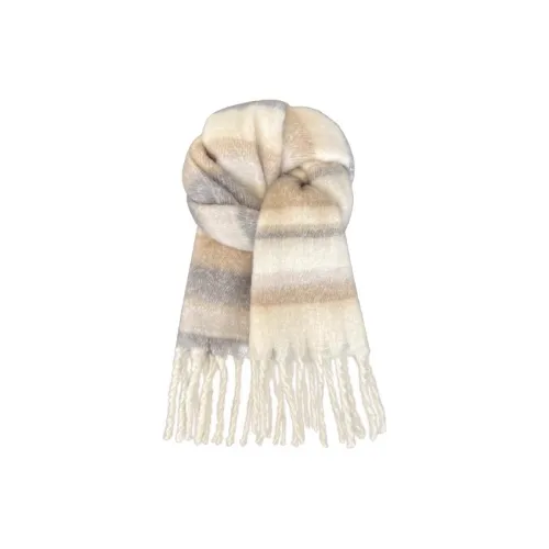 YOUWEI Полиэстер Студенты Fashion Versatile Молочный кофейный Шарф Шаль Унисекс