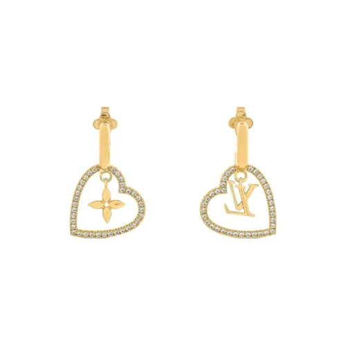 LOUIS VUITTON Серьги Сердце Женские