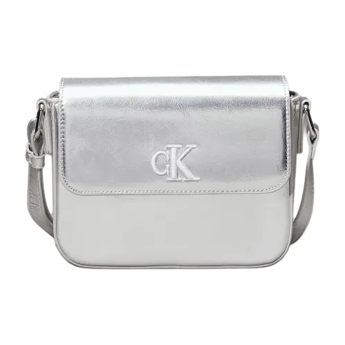 Calvin Klein Crossbody Bag Silver Kids