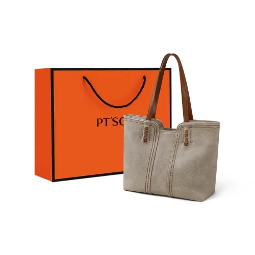 PT'SON ПУ (полиуретан) Портативный Подмышечный Сумка на плечо Стандартный Женский Слон Серый