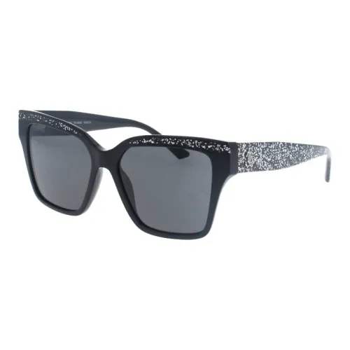 Jimmy Choo Ацетат Квадратные Солнцезащитные Очки Унисекс Черные