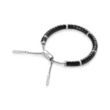 Блестящий Золотой и Серебряный A Мужской R1CGBS00550