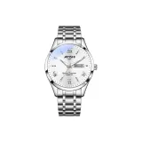 Стальной браслет, натуральный белый