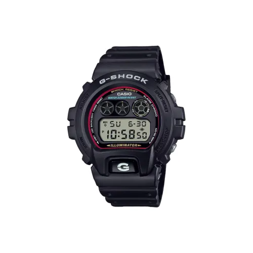 CASIO DIGITAL Collection THREE Кварцовый механизм Циферблат с тремя окнами Смольный ремешок Унисекс Серый циферблат