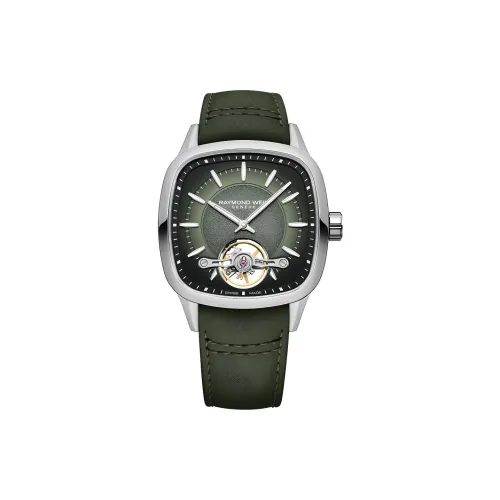 Raymond Weil Автоматический Механический Механизм Мужские Часы 40 мм Зеленый