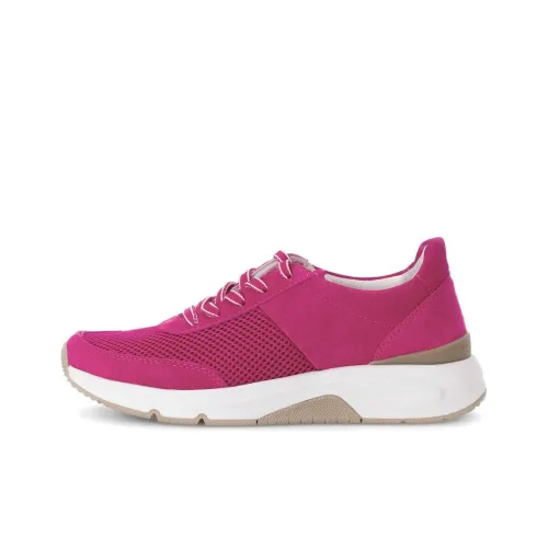 Gabor Rollingsoft Аbrasion Resistant Низкий Топ Повседневная Обувь Женская Фуксия