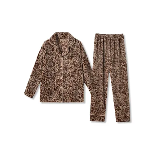 WANANNI Пижамный комплект женский коричневый