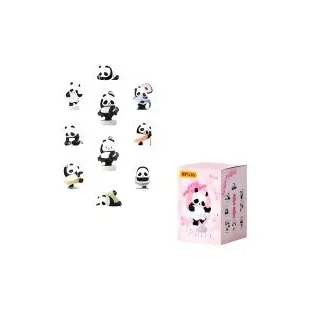 52TOYS Panda Roll Chubby Юность Балет Stage Играть Слепые коробки Один Mystery Коробка 2 сюрприз-коробки Целая коробка OF 8 шт