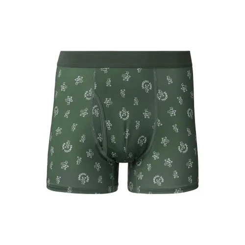 GU Grateful Dead Collaboration 1 Пачка Темно-зеленые Мужские Штаны с стрелкой