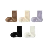 [Женский до колена] Бежевый + Белый + Фиолетовый + Кофейный + Черный