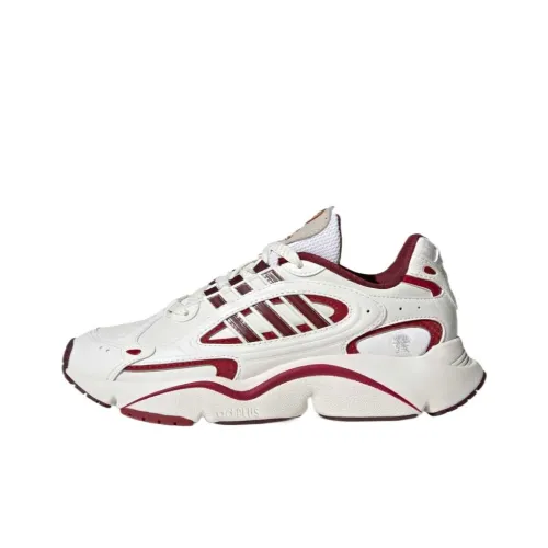 Adidas Originals Ozmillen Slip Resistant Low Top Casual Unisex White Light Red Chestnut