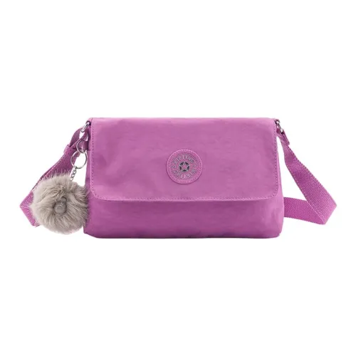 Kipling Нейлоновая Сумка через плечо Маленькая Женская Смелая Черная Смелая Синяя Веселая Розовая