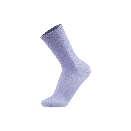Лайнер Sports Life Collection Носки Crew Унисекс 1 Пачка Глициния Фиолетовый Стандартный Белый