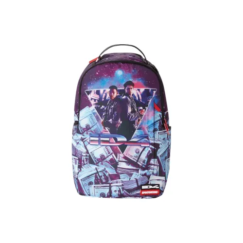 SPRAYGROUND Ткань Рюкзак Унисекс Черный и Разноцветный