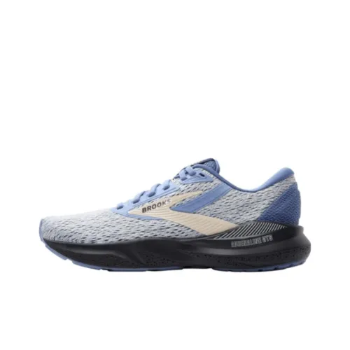 Brooks Adrenaline GTS Slip-resistant Abrasion-resistant Low Top Casual Running Shoes Unisex Blue Брэдгокс Adrenaline GTS Противоскользящий Устойчивый к истиранию Низкий Топ Повседневные Беговые Кроссовки Унисекс Синий