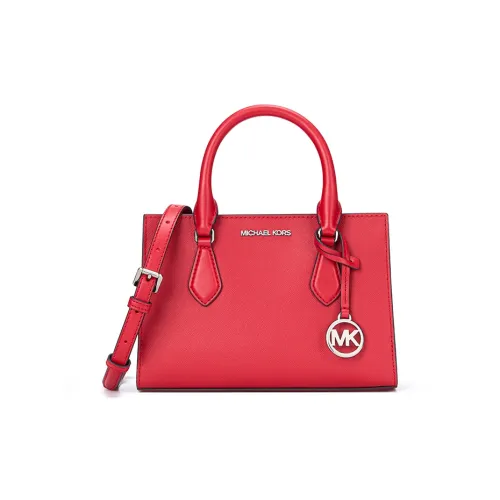 MICHAEL KORS SHEILA Искусственная кожа Тоут Сумка Сумка для покупок Сумка на плечо Сумка Маленькая Женская Ярко-красная