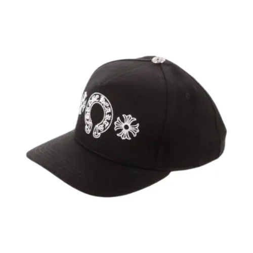 Chrome Hearts Хлопковые кепки унисекс черные