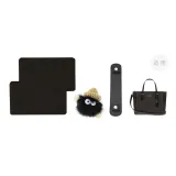 Черные ежедневные прокладки + войлочный двойной подклад + ворсистый шарм