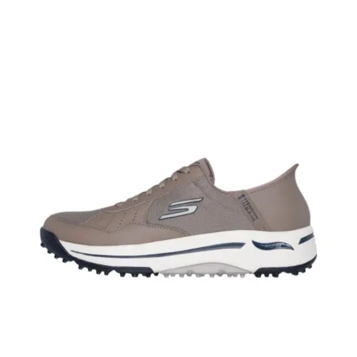 Skechers Go Golf Collection Низкий Топ Повседневная Обувь Мужская Тауповая