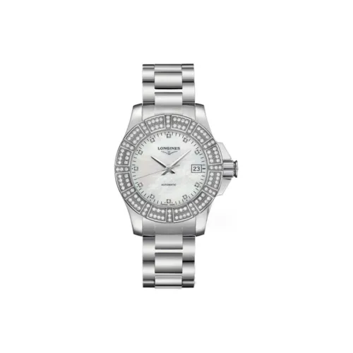 LONGINES Автоматический Механический Movement Женские Часы Watchmaking Tradition Collection, 31 мм, Жемчужная раковина, Цвет