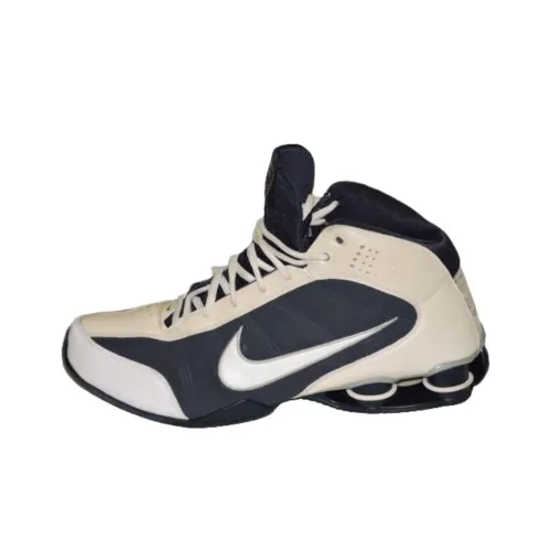 Nike Air Max Sunder MID Баскетбольные кроссовки Унисекс Белый Синий