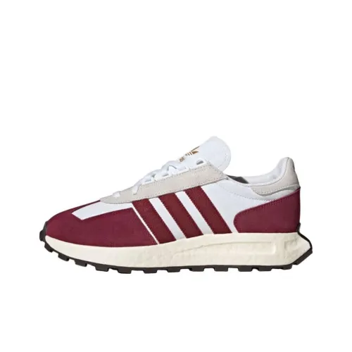 Adidas Originals Retropy E5 Амортизация Дышащий Легкий Низкий Топ Беговые кроссовки Унисекс Красный