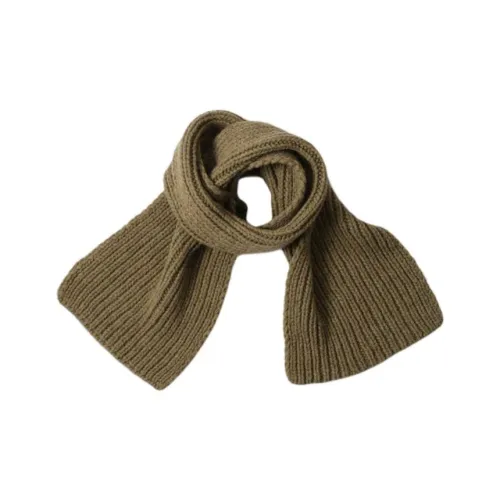 MARGARETHOWELL Шерстяные вязаные шарфы Унисекс Зеленый