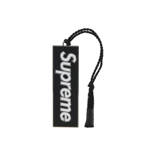 Supreme Латунь Брелоки Унисекс Черный