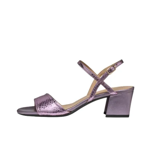 GEOX New Eraklia One Strap Sandals 5,5cm Women's Purple
