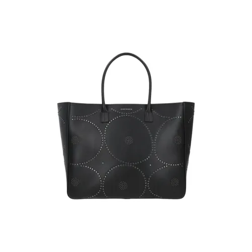 10 CORSO COMO Коровья кожа Тоут Сумка Сумка для покупок Сумка Большая Женская Черная