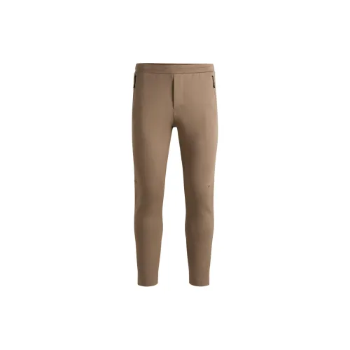 Hugo Boss Бежевые Мужские Вязаные Спортивные Штаны