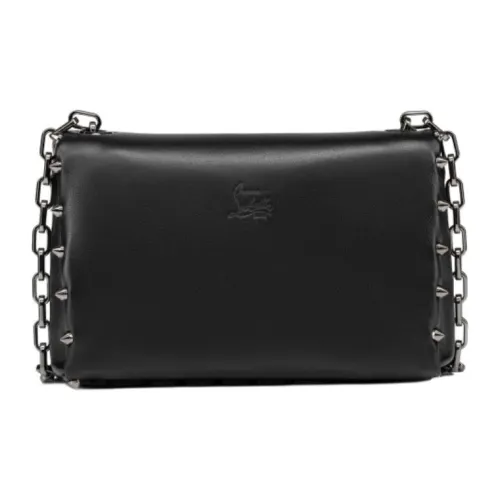 CL LUBOTING Напп-Кожа Плечевая Сумка Женская Черная