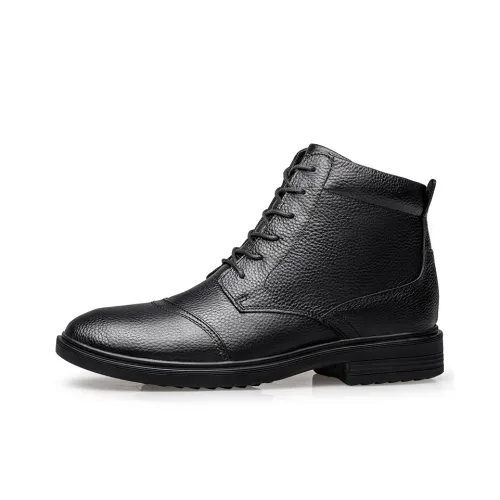 EMINU Casual MID Топ Черный Унисекс