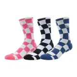 3 шт (Розовая клетка + Черная клетка + Синяя клетка)