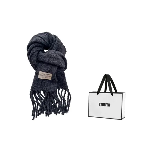 STUFFER Смесовая шерсть Вязаные шарфы Унисекс