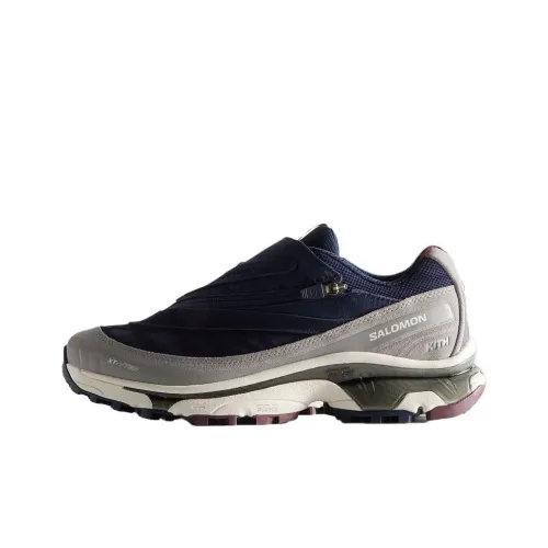 Salomon Collaboration XT Voyager Беговые кроссовки Низкий топ Синий Фиолетовый/Серый Унисекс