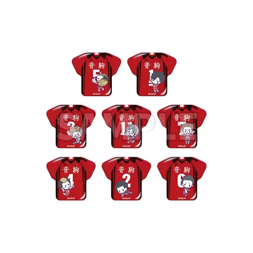 GuGuGuGu CEI Haikyuu!! Блин Шар Джерси Стиль Значок Значки