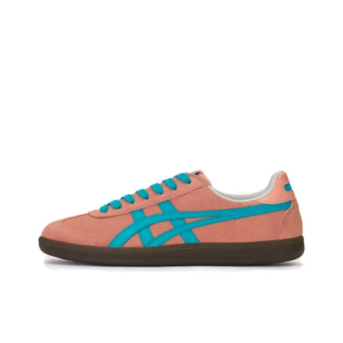 Onitsuka Tiger Tokuten Low Топ Скейтборд Кроссовки Унисекс Розовый Синий