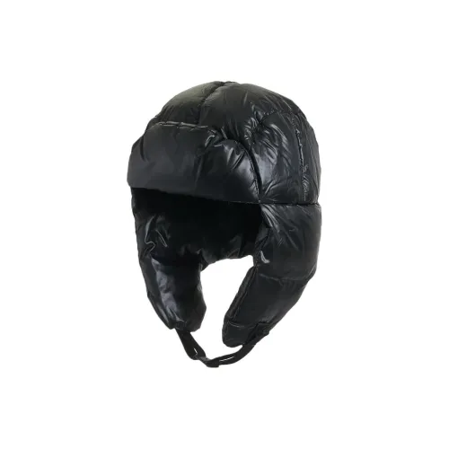 Supreme Нейлоновые шапки-ушанки унисекс черные