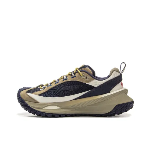 CHUMS x LINING Travel Hero CRC Амортизация Низкие Беговые Кроссовки Унисекс Light Каштановый Коричневый